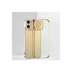 MEKs HEP-7845-9765 Ally Fashion Series Iphone 12 6.1Inç Kılıf Renkli Kenar Lazer Çerçeveli Silikon - Hep-7845-976