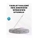 MEKs HEP-8546-2704 Manyetik Dokunmatik Kalem – Bluetooth Gerektirmeyen Type-C Şarjlı Ipad Ve Androi - Hep-8546-270