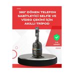 MEKs HEP-9618-8809 Yapay Zeka Destekli Yüz Takip Özellikli 360 Derece Dönen Masaüstü Telefon Sabit - Hep-9618-880
