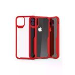 MEKs İphone 11 Pro Max 6.5 İnch Shock Absorption Pc+Tpu Darbe Emici Kılıf-(5775) - Hep-8592-7999