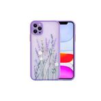 MEKs Iphone 12 Pro 6.1Inç Kamera Korumalı Çiçek Desenli Silikon Kılıf-(5775) - Hep-3953-5113