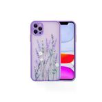 MEKs Iphone 12 Pro Max 6.7Inç Kamera Korumalı Çiçek Desenli Silikon Kılıf-(5775) - Hep-4034-6586