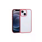 MEKs Iphone 13 Mini 5.4Inç Lazer Kaplama Renkli Kenar Şeffaf Kılıf-(5775) - Hep-7024-7302