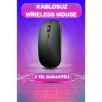 MEKs Kablosuz Mouse Fare Şarjlı Bluetooth Wireless Çift Modlu Sessiz - Hep-3972-5787