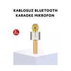 MEKs Karaoke Mikrofonu Bluetooth Usb Aux Girişli Yankı Efektli - Hep-5688-4539