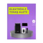 MEKs Kart Tasarımlı Şarjlı Tıraş Makinesi | 2 Başlıklı Hassas Kesim - Hep-2439-3032