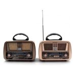 Meks Klasik Taşınabilir Model Nostaljik Radyo - Çok Renkli