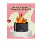MEKs Kumandalı Alev Görünümlü Led Hava Nemlendirici Buhar Makinesi - Hep-3578-3990