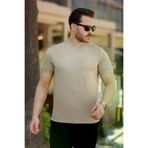 MEKs MEKs-681a466cbcdcb Erkek Yarım Balıkçı Yaka Kısa Kollu T-Shirt