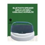 MEKs Net Stereo Ses Sunan Ipx5 Su Geçirmez Bluetooth Hoparlör - Hep-2649-5131