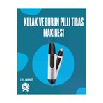 MEKs Pil Ile Çalışan Kulak Burun Ve Kaş Tımar Cihazı - Hep-5218-4025