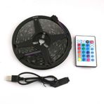 Meks RGB Şerit 30 LED Kumandalı USB Bağlantılı