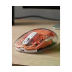 MEKs Şeffaf Kablosuz Mouse Bluetooth Bağlantılı Sessiz Tıklama - Hep-6428-7932