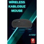 MEKs Siyah Wireless Kablosuz Sessiz Mouse Bluetooth Bağlantılı - Hep-7517-3164