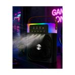MEKs Taşınabilir Mini Klima Nemlendirici Fan Rgb Led Aydınlatmalı Usb Fan - Hep-2914-3579