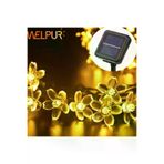 MEKs TTT-24242410230 Solar Çiçekli Dekoratif 30 Led Bahçe Lambası