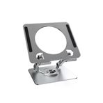 MEKs TTT-24242452684 360 Derece Dönebilen Yükseltilmiş Masaüstü Ayarlanabilir Metal Tablet Standı