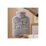 MEKs TTT-24242453344 Stitch Figürlü Gri Peluş Sıcak Su Torbası 1 Litre