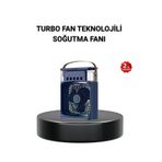 MEKs Turbo Fan Teknolojili Sessiz Ve Güçlü Soğutma Masası Vantilatör - Hep-2036-8728