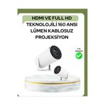 MEKs Ultra Pro Full Hd Ve 4K Destekli 130 İnç Projeksiyon Cihazı - Hep-2410-1373