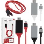 Meks USB 3.1 Type-C Hdtv Hdmı 4K 30hz UHD Kablo 2M-(5775) - HEP-2076-3109 - Gri