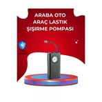 MEKs Usb Şarjlı Kompakt Elektrikli Hava Kompresörü 3000 Mah - Hep-5109-9401