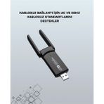 Meks USB Wifi Adaptör – 1200 Mbps Hız - HEP-5254-8005 - Çok Renkli