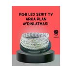 MEKs Uzaktan Kumandalı Led Tv Arka Işık Şeridi - Hep-6363-7553