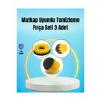 MEKs Yağ Kir Ve Pas Temizliği İçin Güçlü Naylon Kıllı Temizlik Fırçası - Hep-3359-2605