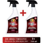 Mekselina Çok Amaçlı Temizleyici 750 ml x 2 Adet - 1,5 Lt
