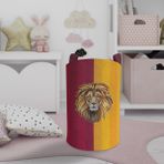 Mekta Home Aslan Desenli Bebek ve Çocuk Odası Oyuncak Sepeti