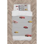 Mekta Home Bebek ve Çocuk Odası Çarpım Tablolu ve Yol Desenli Eğitici Nevresim Takımı - Renkli - 160 x 230 cm