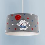 Mekta Home Bebek ve Çocuk Odası Filli Kırmızı Balon Desenli Avize - Renkli - 1