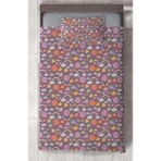 Mekta Home Bebek ve Çocuk Odası Karışık Desenli Yatak Örtüsü - Renkli - 140 x 220 cm
