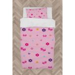 Mekta Home Bebek ve Çocuk Odası Kız Erkek Seksek Desenli Oyun Nevresim Takımı - Renkli - 160 x 230 cm