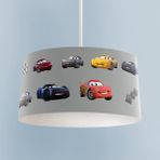 Mekta Home Bebek ve Çocuk Odası Mcqueen ve Yol Desenli Avize - Renkli - 1