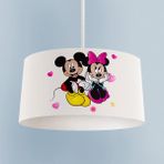 Mekta Home Bebek ve Çocuk Odası Mickey ve Minnie Mause Desenli Avize - Renkli - 1