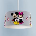 Mekta Home Bebek ve Çocuk Odası Mickey ve Minnie Mause Desenli Seksekli Avize - Renkli - 1