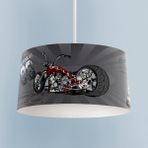Mekta Home Bebek ve Çocuk Odası Motor Desenli Avize - Renkli - 1