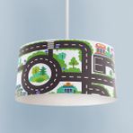 Mekta Home Bebek ve Çocuk Odası Otopark ve Yol Desenli Avize - Renkli - 1