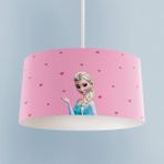 Mekta Home Bebek ve Çocuk Odası Pembe Elsa Desenli Avize - Renkli - 1