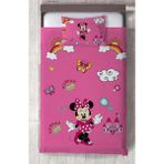 Mekta Home Bebek ve Çocuk Odası Pembe Mavi Seksekli Yatak Örtüsü - Renkli - 140 x 220 cm