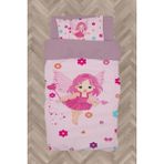 Mekta Home Bebek ve Çocuk Odası Peri Kız Desenli Nevresim Takımı - Renkli - 160 x 230 cm