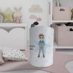 Mekta Home Bebek ve Çocuk Odası Süper Star Yıldızlı Oyuncak Sepeti - Renkli