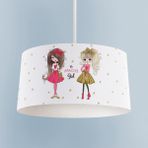 Mekta Home Bebek ve Çocuk Odası The Amazing Girl Desenli Avize - Renkli - 1
