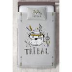 Mekta Home Bebek ve Çocuk Odası Tribal Desenli Yatak Örtüsü - Renkli - 140 x 220 cm