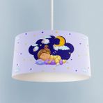 Mekta Home Bebek ve Çocuk Odası Uyuyan Çocuk Desenli Avize - Renkli - 1