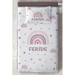 Mekta Home Isimli Yatak Örtüsü MKTİYT-4075 - Renkli - 140 x 220 cm