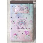 Mekta Home Isimli Yatak Örtüsü MKTİYT-4077 - Renkli - 140 x 220 cm