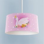 Mekta Home Kuğu Pembe Desenli Avize
